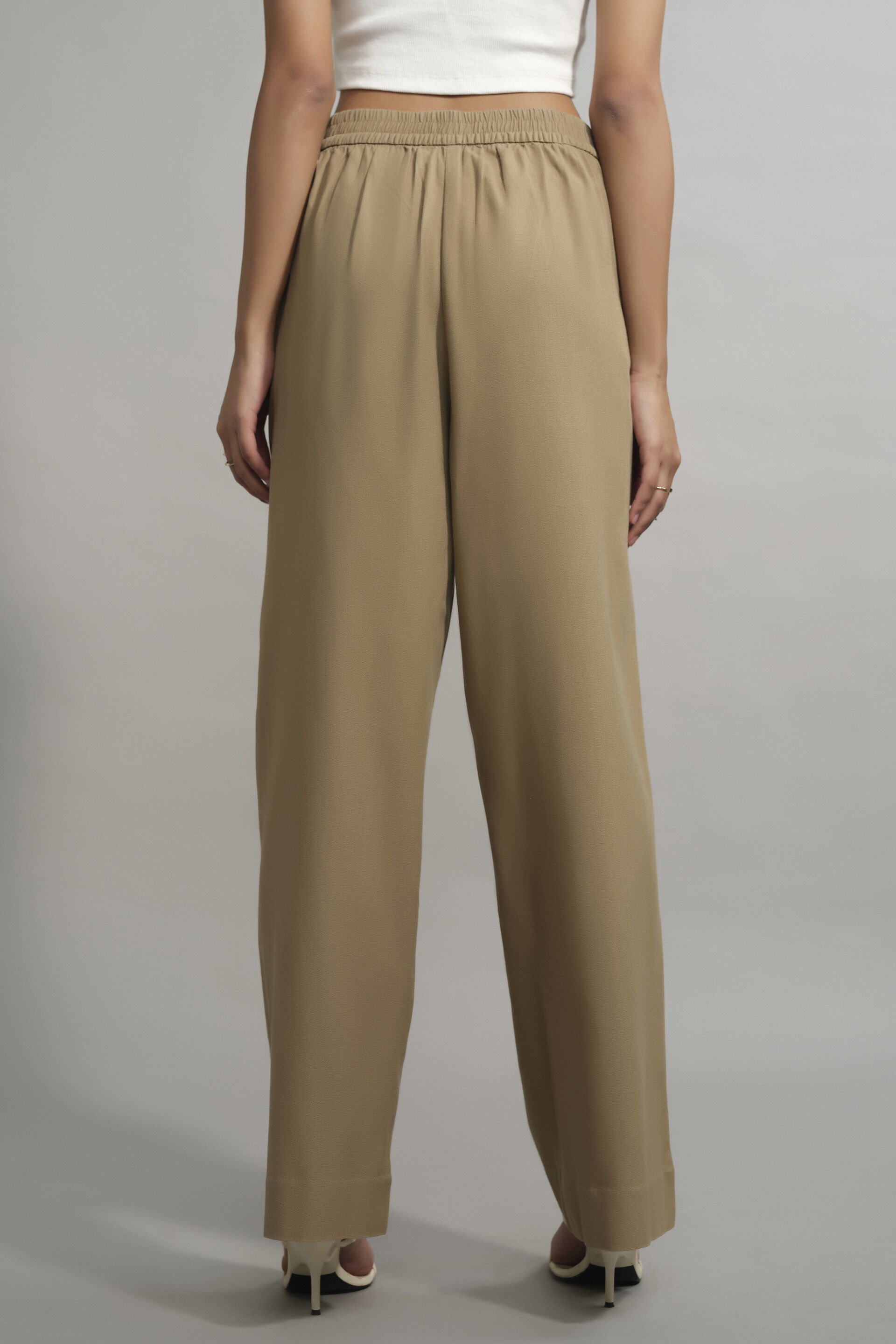 Sun & Sand Camel Flair Pants, Camel, image 4